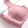 thumbnail image 5 of Daisy Bras for Older Women 2025 - Front Closure No Underwire, Full Coverage Plus Size Bra, Breathable Wireless Soft Push Up Bralette, 5 of 6