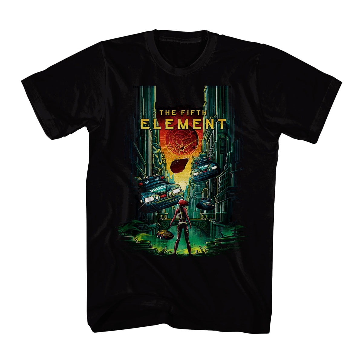 The Fifth Element The Fifth Element 5th Element Men's Black Tshirt