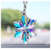 Annual Edition Christmas Snowflake Ornament,Crystal Christmas Ornaments 2025,Crystal Ornament for Christma Tree,Beautiful Ornaments for Women Girls