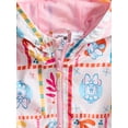 thumbnail image 3 of Character Toddler Girl Half- Zip Windbreaker with Hood, Sizes 2T-5T, 3 of 3
