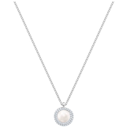 Swarovski Originally Pendant - White - Rhodium Plating