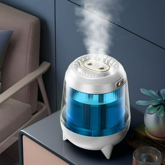 Humidificador Usb de Escritorio con Boquilla de Gran Capacidad (3,5 Litros) y Luces Led de Colores, Ideal para Oficina, Dormitorio y Sala de Estar.
