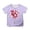 Purple, variant on Shadoumai Girls Shirts Size 7-8 Cartoon Print Round Neck Short Sleeve T Shirts Comfortable Tee Tops T-Shirts Infant To Big Kid