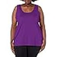 thumbnail image 3 of Just My Size Débardeur Col Rond Cool DRI pour Femmes, 3X, Prune Rêve, 3 of 4