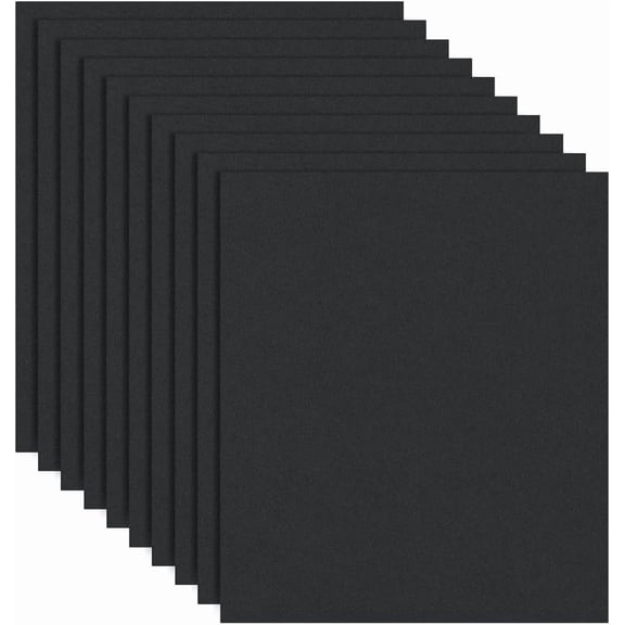 Craft Paper Rectangle Black 360x300x0.6mm