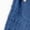 Dark Blue, variant on Womens Denim Dress Casual V Neck 3/4 Length Puff Sleeve Back Tie A Line Summer Dresses