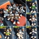 thumbnail image 2 of Nuevo protector de hombro para cinturón de seguridad de coche de peluche de Wallace y Gromit, bonito muñeco de peluche ajustable de dibujos animados, accesorios de decoración para coche, regalo, 2 of 5