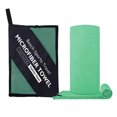 thumbnail image 3 of LYMAYTER Microfiber Fitness Towel with Zipper Storage Quick-Drying Water Absorbent Machine Washable Beach Yoga Sports Exercise Workout, 3 of 8