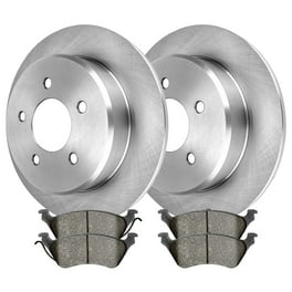 Detroit Axle - Rear Brake Kit for 2009-2012 Town &amp; Country Dodge 