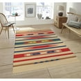 thumbnail image 5 of Pasargad Home Anatolian Kilim Hand-Woven Cotton Area Rug- 9' 0" X 12' 0" , Beige/Multi, 5 of 5