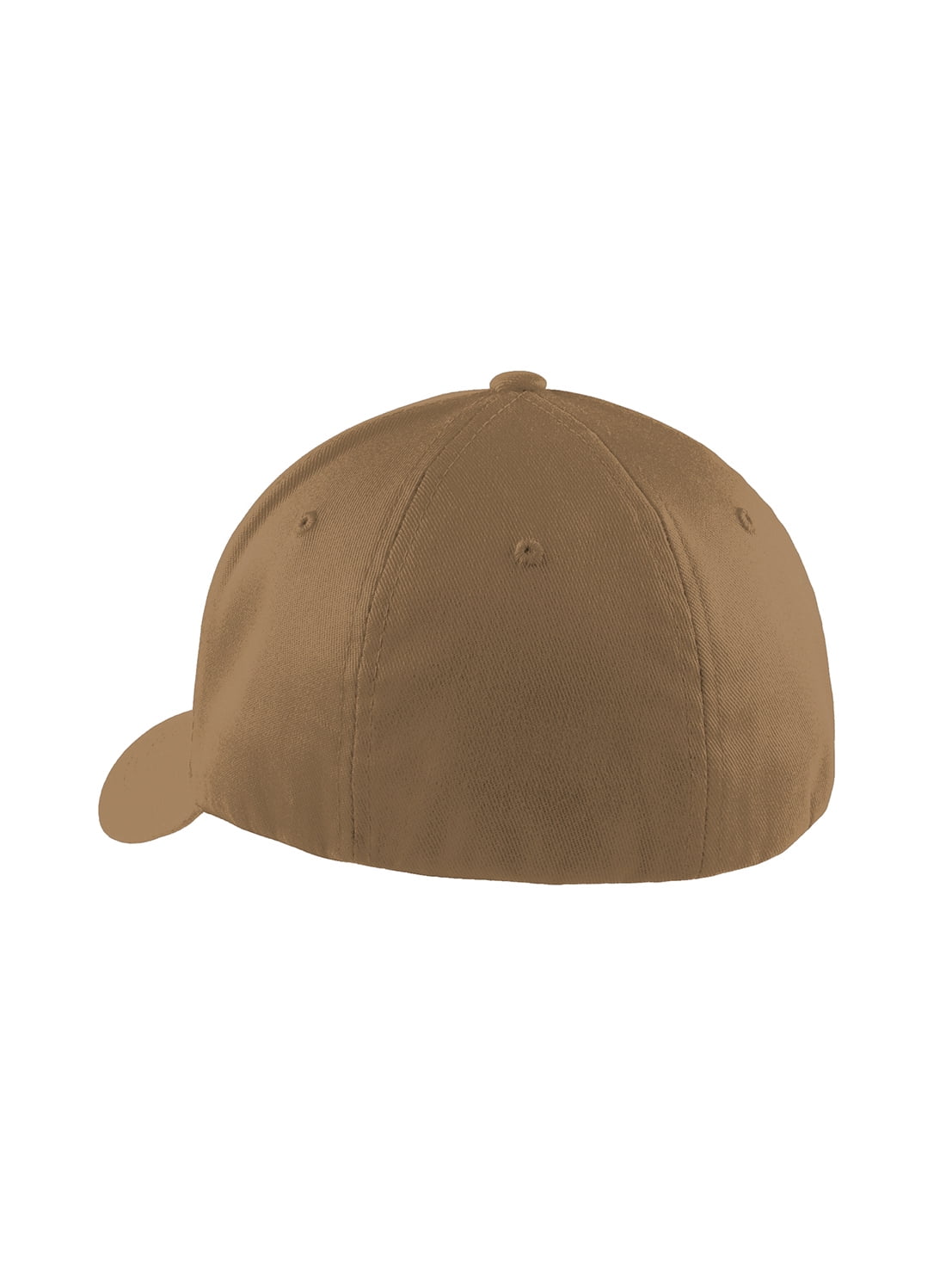 Headwear Flex Top Baseball - Large/X-Large Woodland Cap - Fit Brown