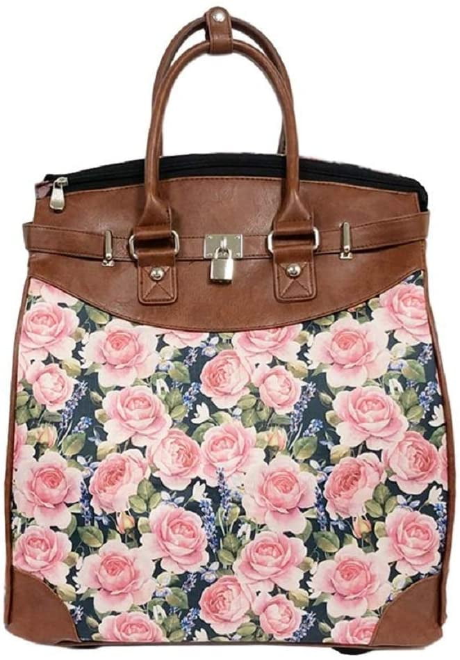 Trendyflyer 19" Computer/Laptop Bag Tote Duffel Rolling Wheel Case