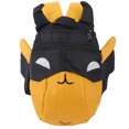 thumbnail image 1 of Mochila escolar para niños, mochila de tela con diseño de murciélago de dibujos animados, para guardería, color amarillo, 1 of 9