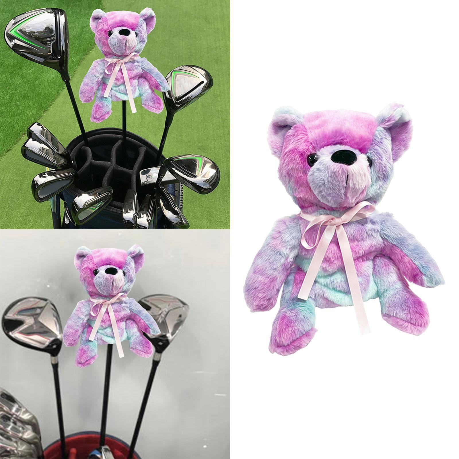 harayaa Durable Golf Club Head Cover Driver Woods Headcovers Long Neck Protective Covers style C