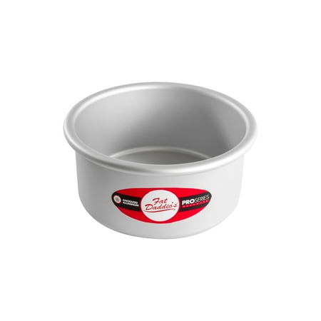 

Fat Daddio s PRD-63 Anodized Aluminum Round Cake Pan 6 x 3 inch