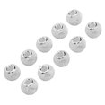 thumbnail image 4 of 10 Uds cuentas de barba Metal hueco pelo rápido rastas de barba para extensiones de trenzas de cabello, 4 of 8