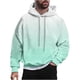 thumbnail image 2 of Sudadera con capucha para hombre, estilo casual, con cuello redondo, estampado, manga larga, blusa de poliéster, 2 of 6