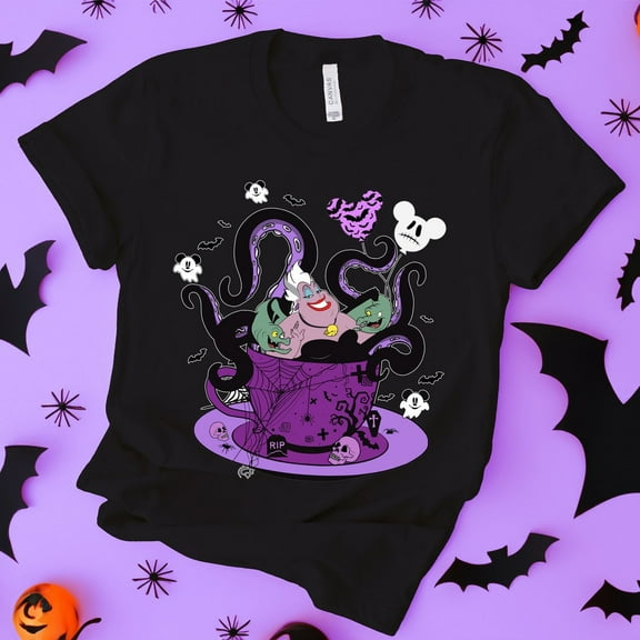 Disney Ursula Costume Party Shirt, Evil Queen Costume Party Shirt, Disney Spooky Season Shirt, Disney See Witch Shirt, Disney Ursula Shirt, S-5XL Shirt