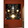 thumbnail image 2 of Wallhogs Xzendor7 Architects of Light Poster Wall Mural, 2 of 2