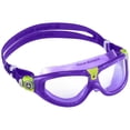 thumbnail image 3 of Aqua Sphere Seal 2.0 Kids Goggle Purple/Clear OS, 3 of 3