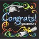 thumbnail image 1 of Unique Party - Servilletas Desechables Diseño Pizarra Graduación - Pack de 16 (Negro, Multicolor), 1 of 2