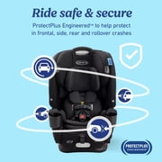 Graco 4Ever DLX Slim 4-in-1 Car Seat, Thompson, Black