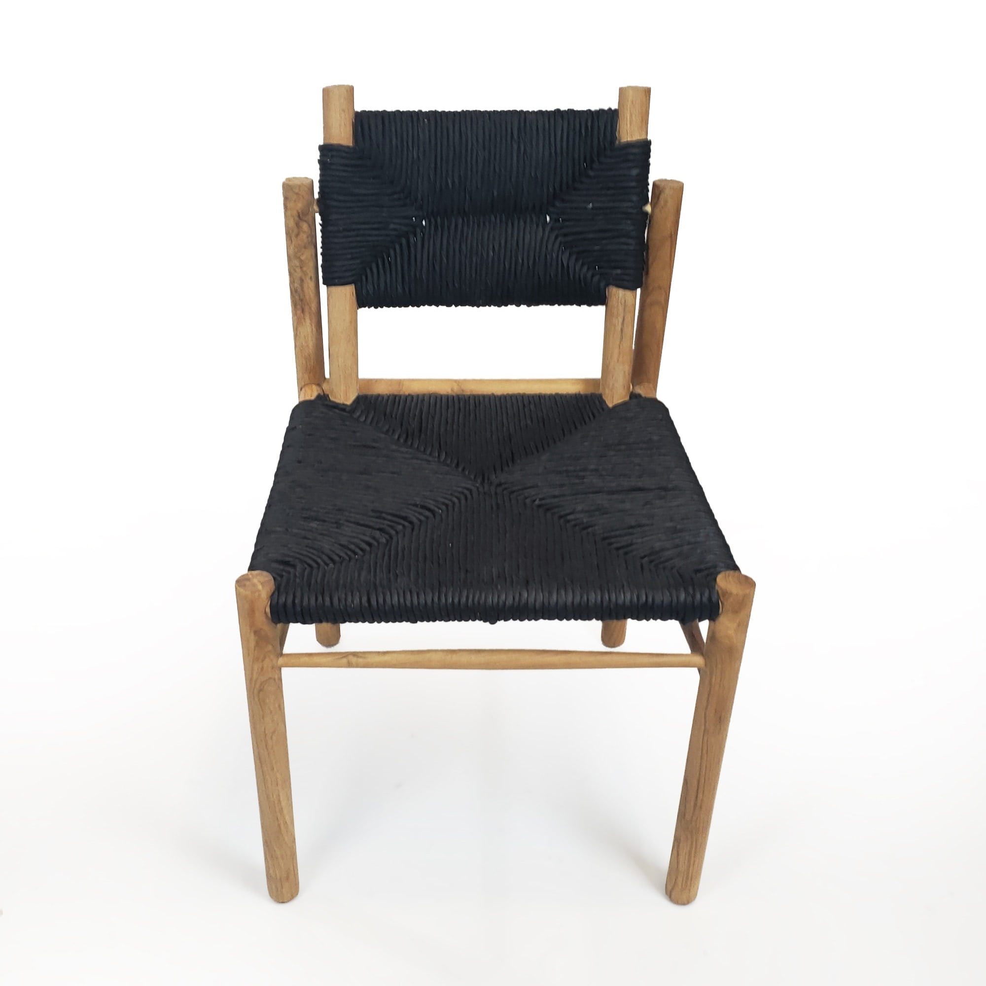 Majah 21 in. Indoor Black Finish Dining Chair