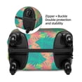 thumbnail image 5 of Wukai Colorful Palm Leaves Elastic Luggage Cover: Personalized Protection for Your Suitcase - Fits 19~29-inch, Washable & Durable Travel Companion-Small, 5 of 8
