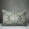 thumbnail image 3 of Creative Products Faded Gray Green Medallions 14x20 Indoor / Outdoor Pillow, 3 of 9