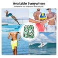 thumbnail image 7 of Kdxio Cactus Plants Print Men'S Swim Trunks With Compression Liner 7 Inch Inseam Quick Dry Swim Shorts, 7 of 7