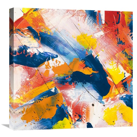 Global Gallery Bob Ferri,'Waves crashing in the summer sky I' Stretched Canvas Artwork