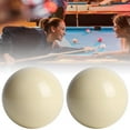 thumbnail image 3 of Snooker 2pcs Pool Table White Billiard Balls Snooker Pool Table Training Spot Cue Ball Standard 5.72CM, 3 of 7