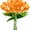 Orange, variant on MAMOWEAR 12pcs Artificial Tulip Silk Flowers Mini Tulip Real Touch Fake Flowers Bouquet for Home Kitchen Wedding Decorations