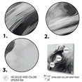 thumbnail image 3 of DESIGN ART Designart "Invisible Man" Men Canvas Wall Art 24 in. wide x 24 in. high, 3 of 5