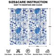 thumbnail image 2 of Stylish Floral Printed Drapes 42x84 Inch Rod Pocket Blackout Curtains 2 Panels for Bedroom and Warm Interior, 2 of 2