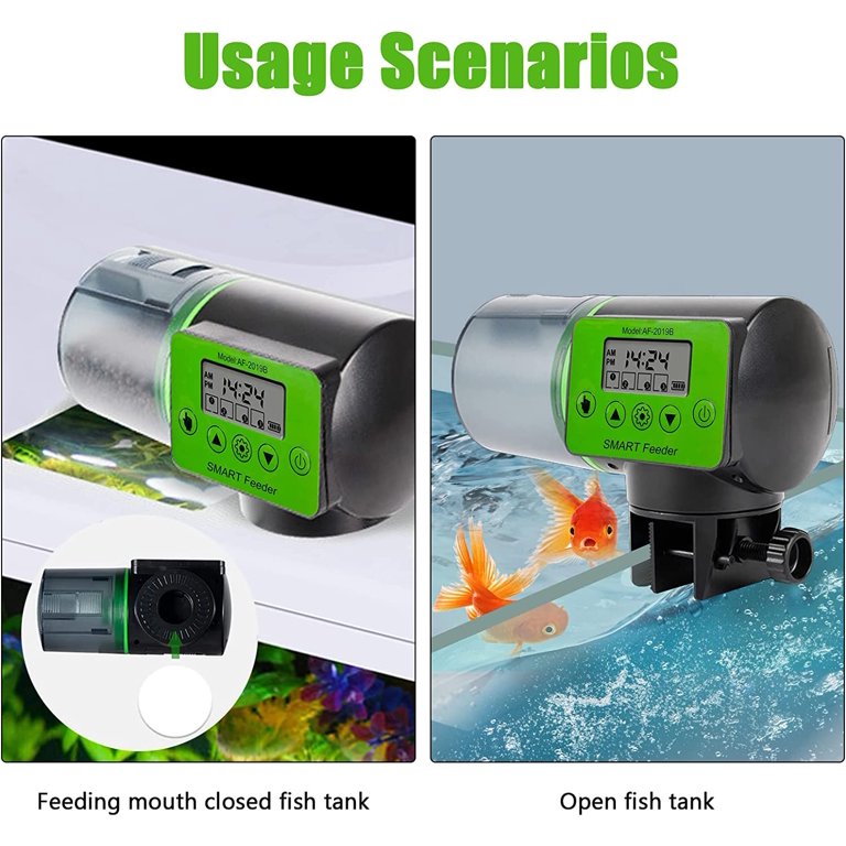【27個（内2個新品）】SMART Feeder AF-2019B 自動給餌機 Petbank CY-019 Rechargeable Fish Feeder User Manual