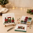 thumbnail image 4 of DIY Sea Glass Painting Christmas Hanging Ornament Kit – 5D Crystal Christmas Train Art Craft – Christmas Animal Sea Glass Art Decoration for Hand‑Making Home Tabletop Artwork, 4 of 7