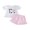 White, variant on Cenuakty Baby Girl 6M 12M 18M 24M 2T 3T 4T Summer Outfits Short Sleeve Lineworker Embroidery Tops and Shorts Set Toddler Clothes