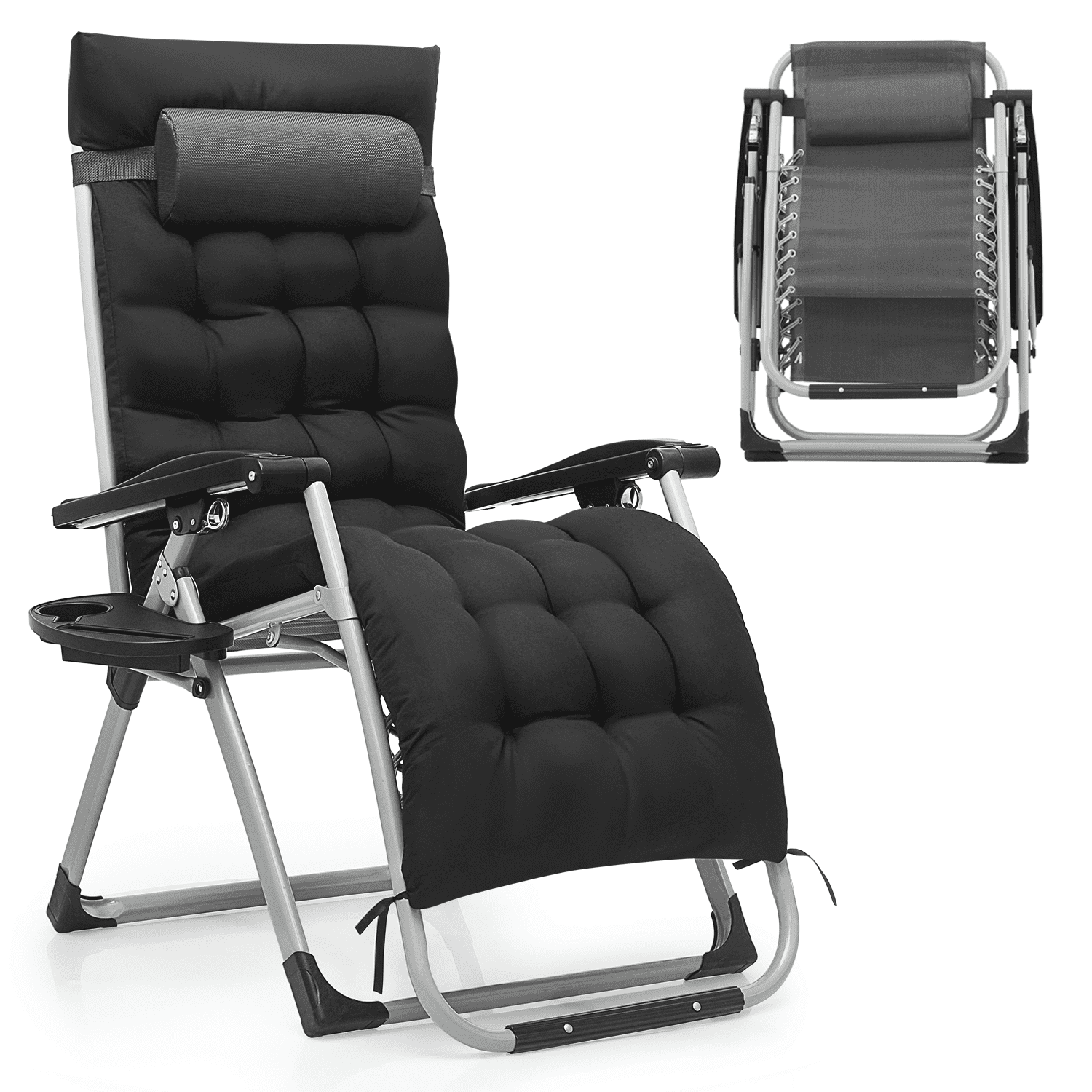 Magshion Zero Gravity Chair, Outdoor Lawn Folding Lounge Chairs
