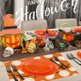 thumbnail image 5 of Fall Harvest Polyester Placemats Set - Waterproof Table Setting Decor Holiday Dinner Mats Heat-Resistant Thanksgiving Table Decorations 4-Pack(D), 5 of 6