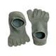 thumbnail image 4 of Calcetines de cinco dedos perfecl de algodón suaves y antideslizantes para hombres y adultos Verde, 4 of 8