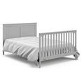 Graco Hadley 5in1 Convertible Baby Crib with Drawer, Pebble Gray