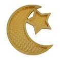 thumbnail image 2 of Ramadan Wooden Serving Tray - Moon Star Eid Mubarak Tableware for Dessert, Pastry, and Snack Display, Party Decor, and Home Tableware, 2 of 8