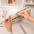 thumbnail image 3 of Monebena Pencil case Six Layer Large Capacity Pencil Case Stationery Supplies High Appearance Transparent PVC Storage Stationery Bag, 3 of 6