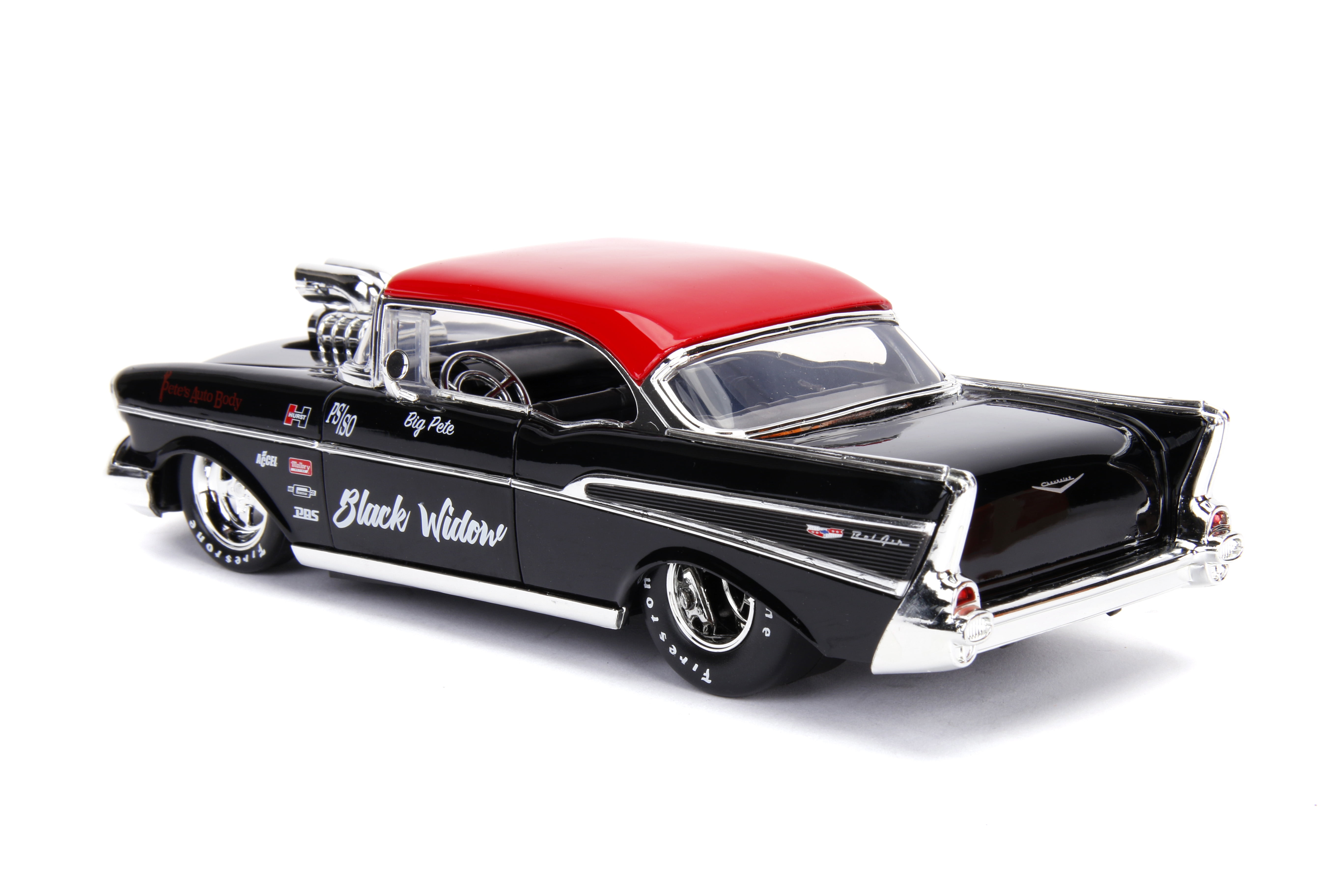 Jada Toys Chevrolet 1:24 Scale '57 Chevy Bel Air Model 12457