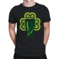 thumbnail image 2 of Shamrock and Pint Classic St. Patricks Day Beer Design Men's T-shirt, 2 of 3