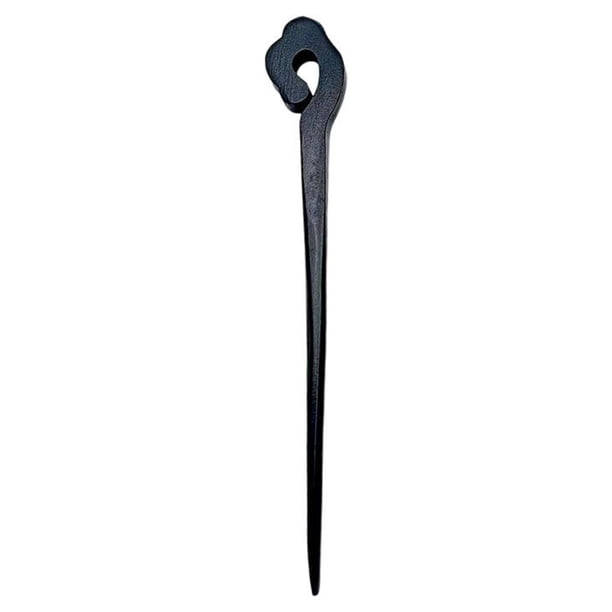 Sonducket Horquilla que combina con todo, accesorio de modelado, coleta china, accesorios ligeros para la cabeza, para adolescentes, nube negra Type1 NO1