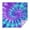 Purple Blue Tie, variant on Colorful Cloud Star Tie Dye Pattern Square Tablecloth,Waterproof Square Table Cover,Wipeable Spillproof Washable Table Cover for Home Kitchen Party Decor 42"X42"(107x107cm)