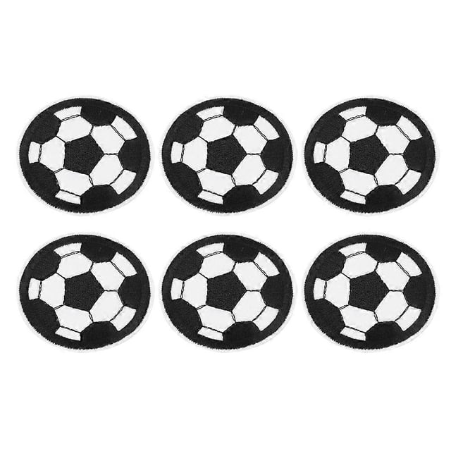 Football Embroidered Patch DIY Decoration Clothing Iron Sew Sticker Applique Craft Accessories