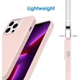 thumbnail image 5 of JETech Silicone Case Compatible with iPhone 13 Pro 6.1-Inch, Silky-Soft Touch Full-Body Protective Phone Case, Shockproof Cover with Microfiber Lining (Pink), 5 of 7